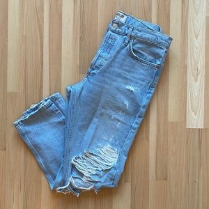 AGOLDE Mid Rise Boyfriend Jeans